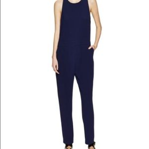 Aritzia Babaton Branson Jumpsuit Navy